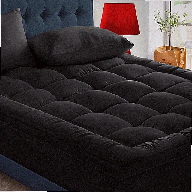 Mattress Topper Queen Size - Extra Thick Cooling Mattress Pad Cover for Back Pai